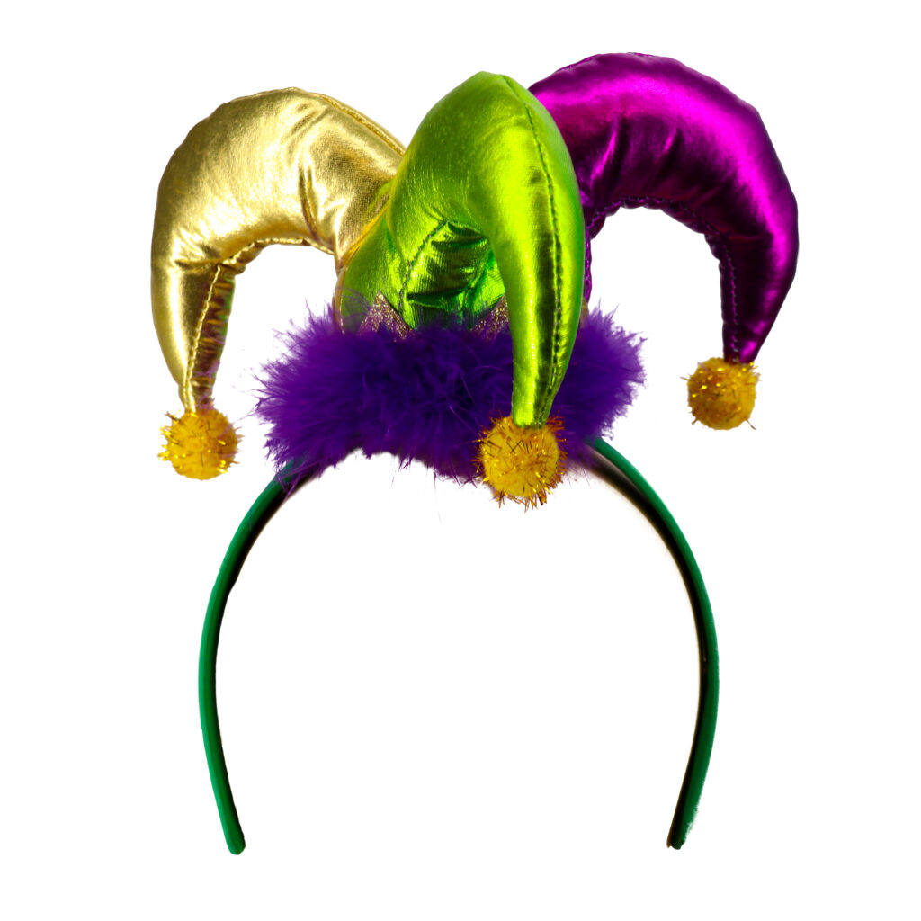 Mardi Gras Jester Headband