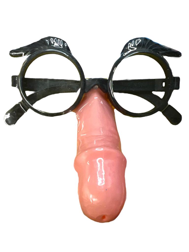 Comedy Penis Nose Glasses