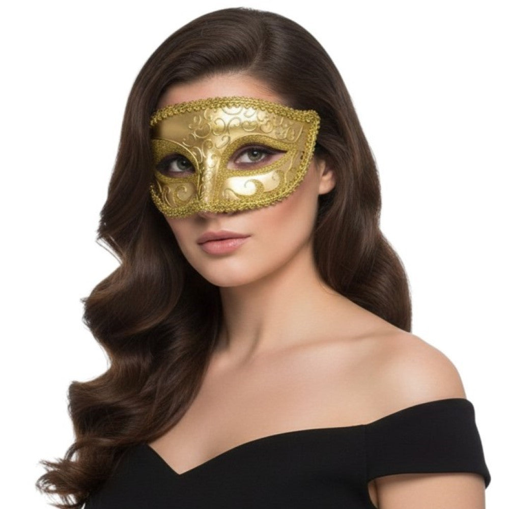 Carnival Mask - Gold