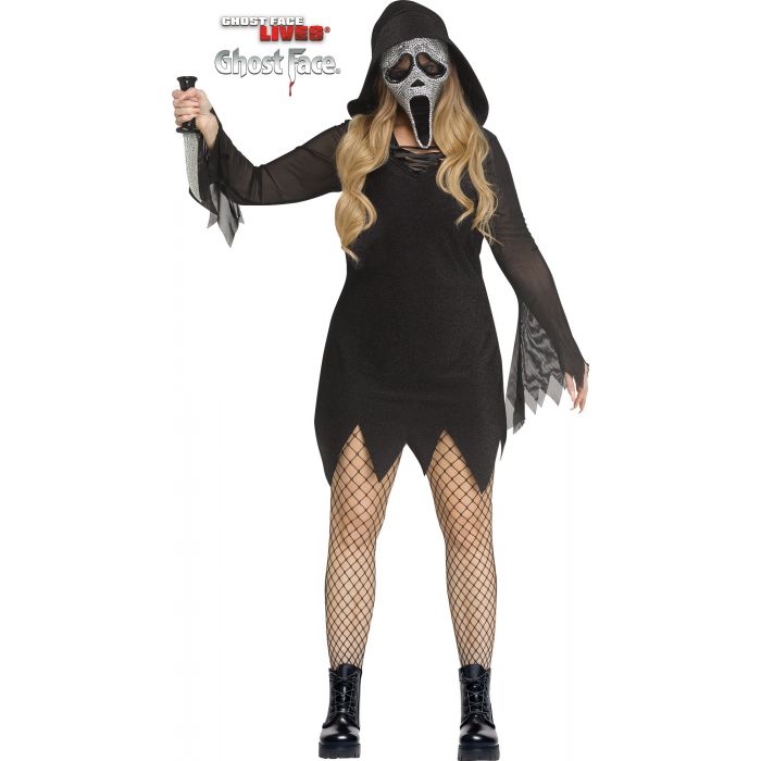Deluxe Bling Ghost Face - Plus