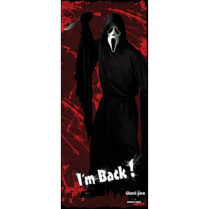 Door Cover - Ghost Face