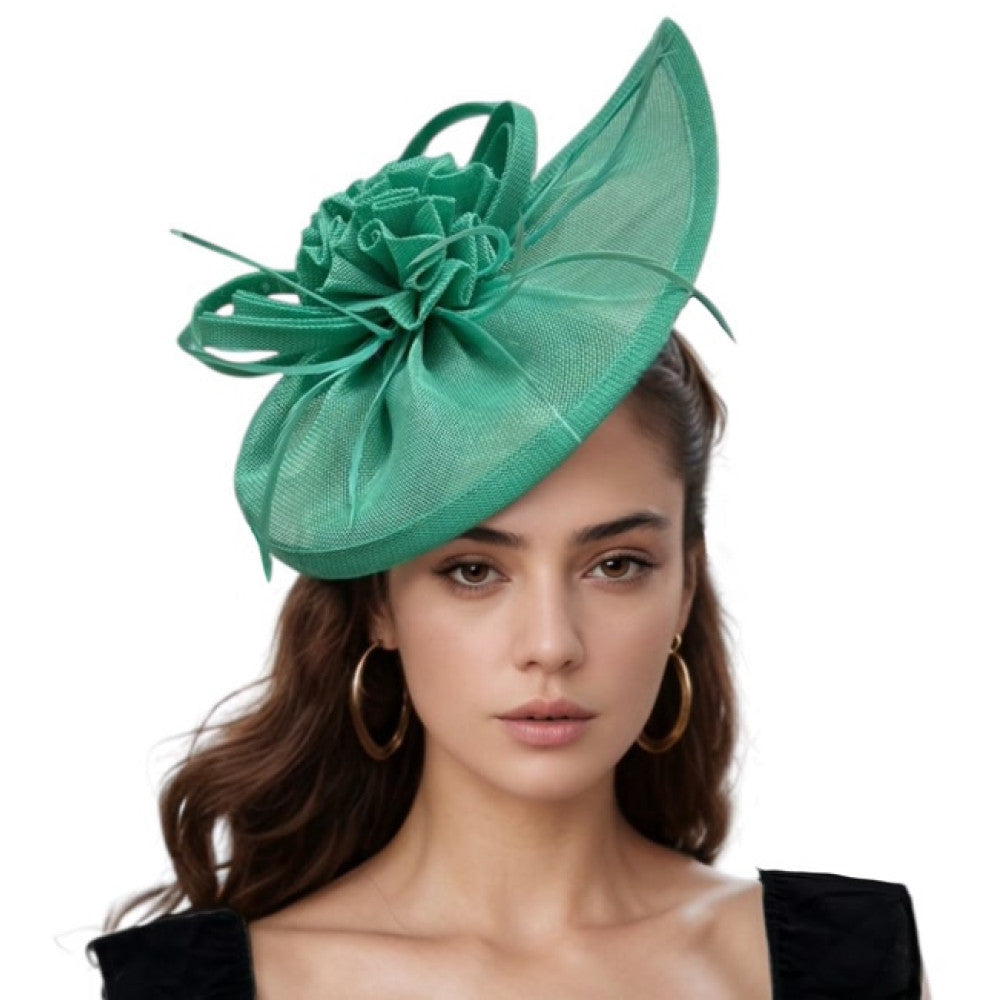 Fashion - Kentucky Derby Fascinator - Teal