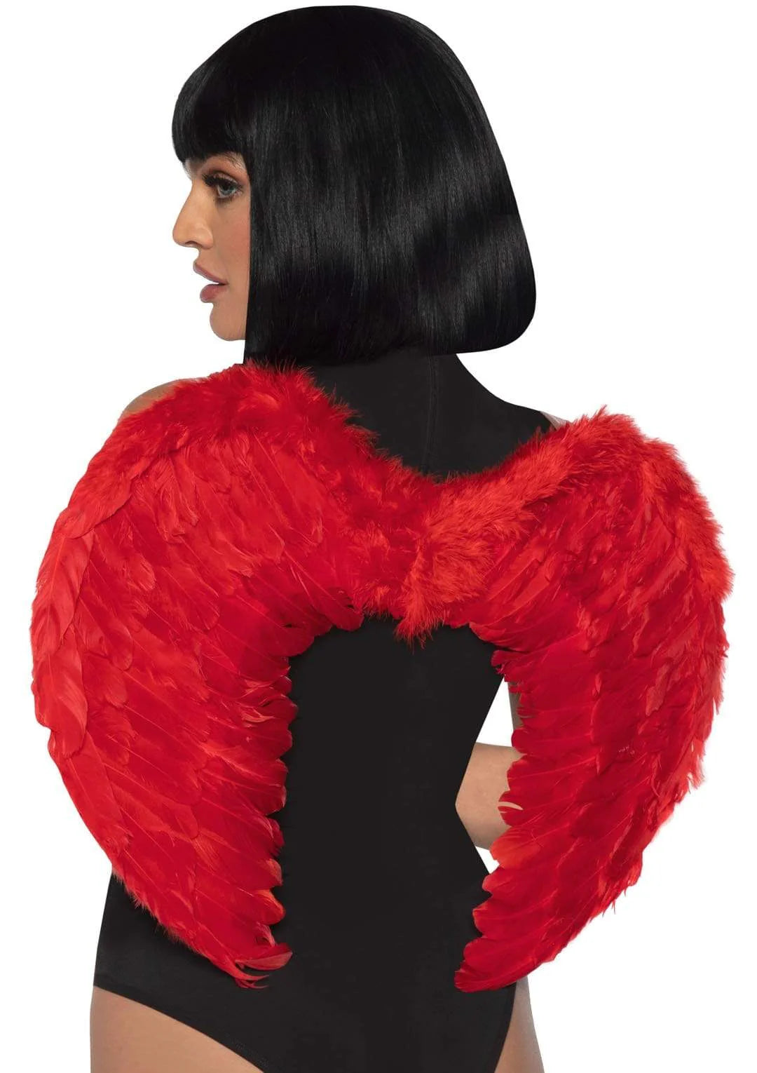 Marabou Trimmed Feather Angel Wings