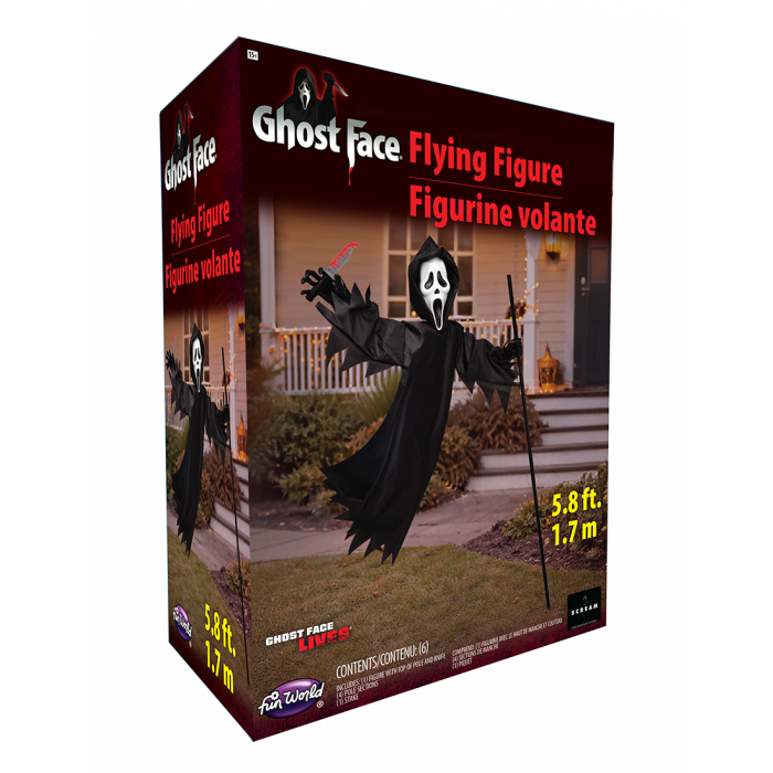 Flying Ghost Face