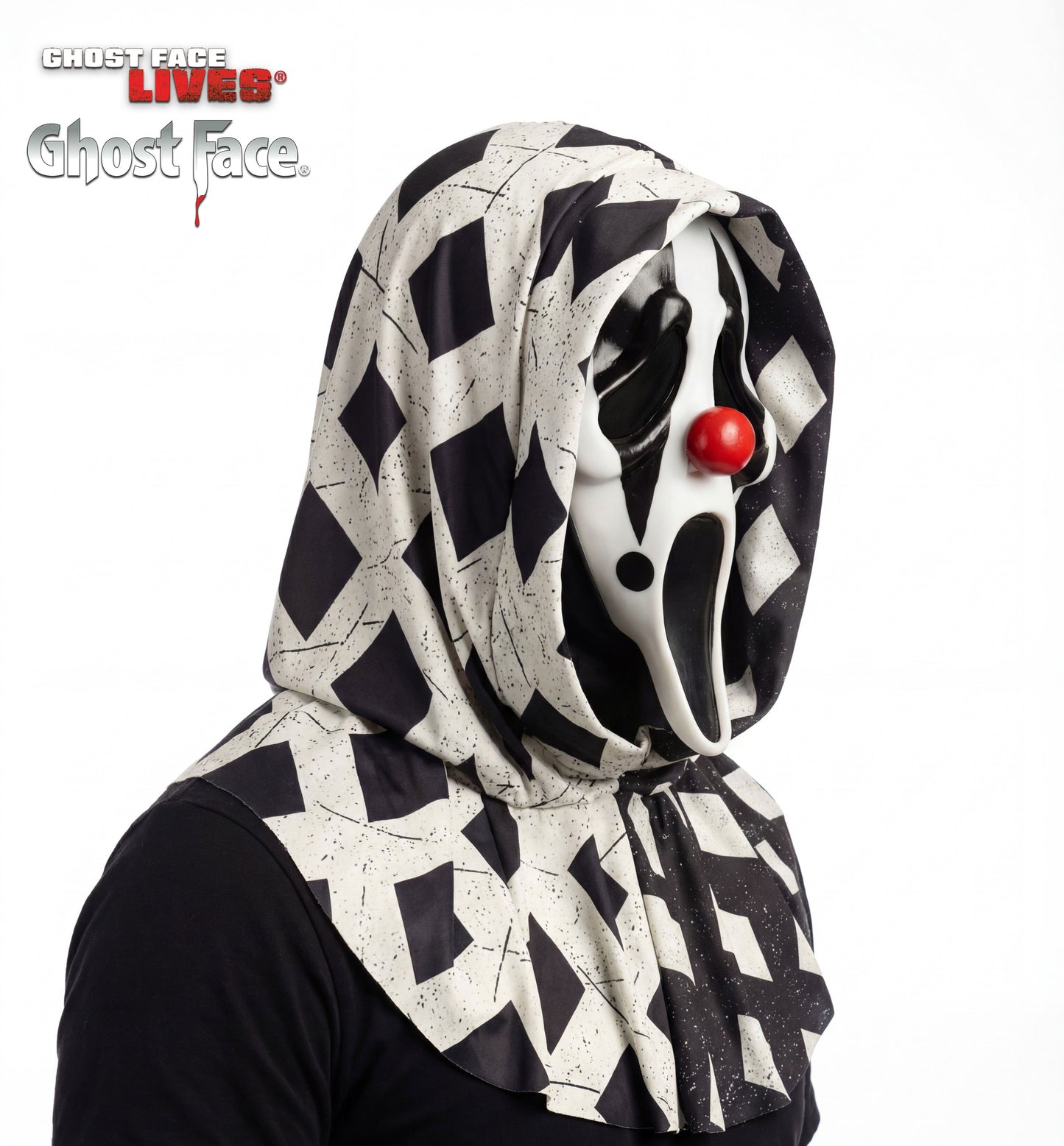 Ghost Face Clown Mask