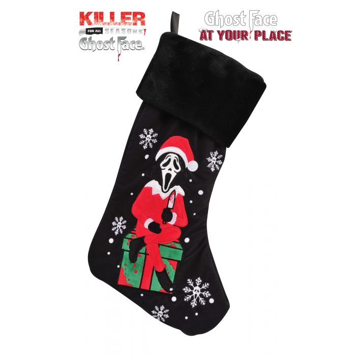 Ghost Face Sherpa Stockings