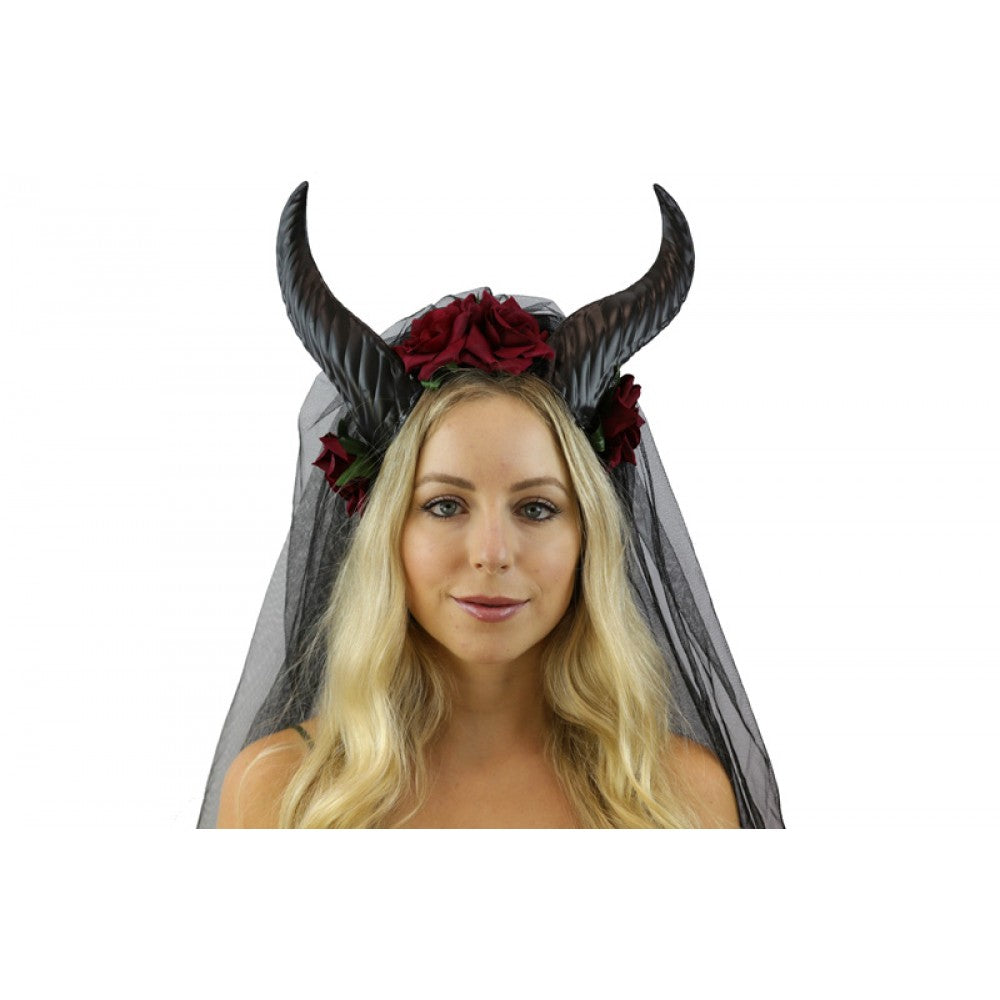 Goat Horns - Black/Red Assortment