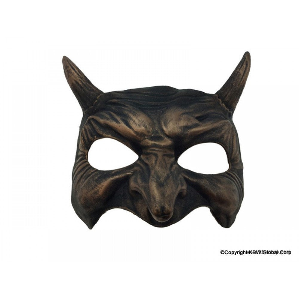 Goblin Half Mask - Copper