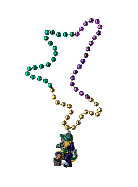 Specialty Beads - Alligator King Saxophone