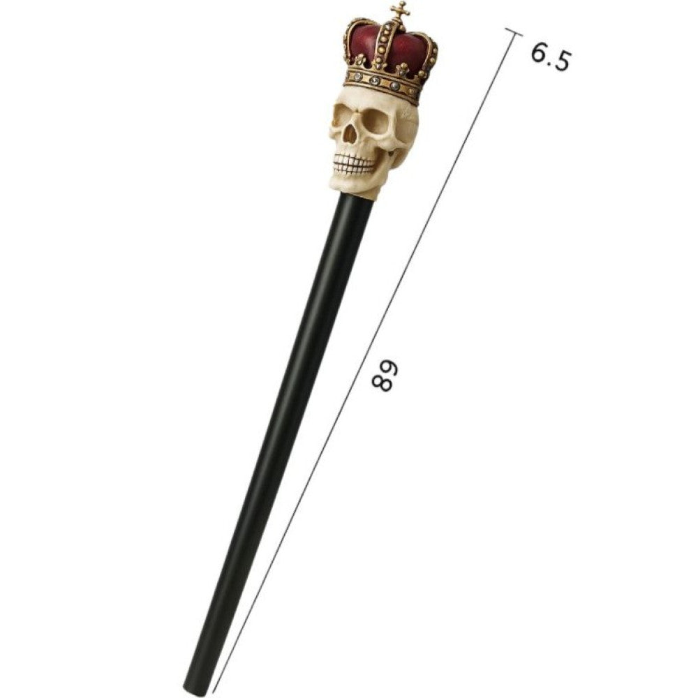 King Skull Walking Stick