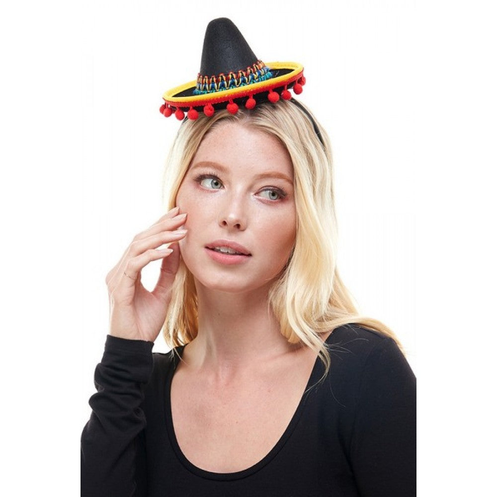 Mini Sombrero Headband