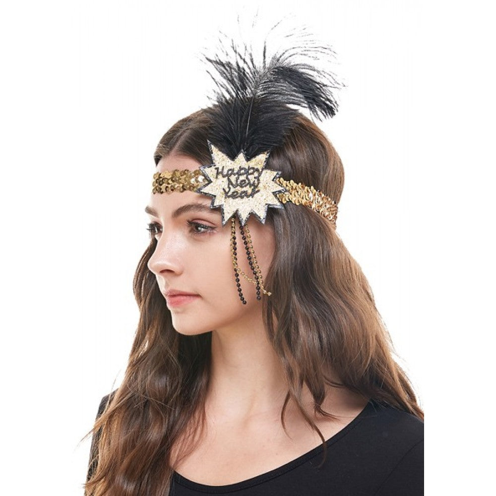 New Years Flapper Headband