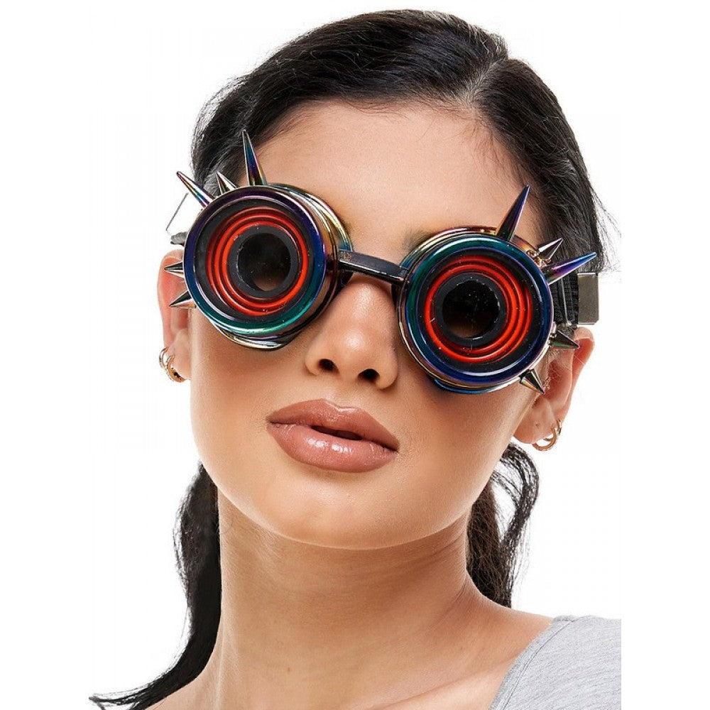 Rainbow Light Up Festival Goggles