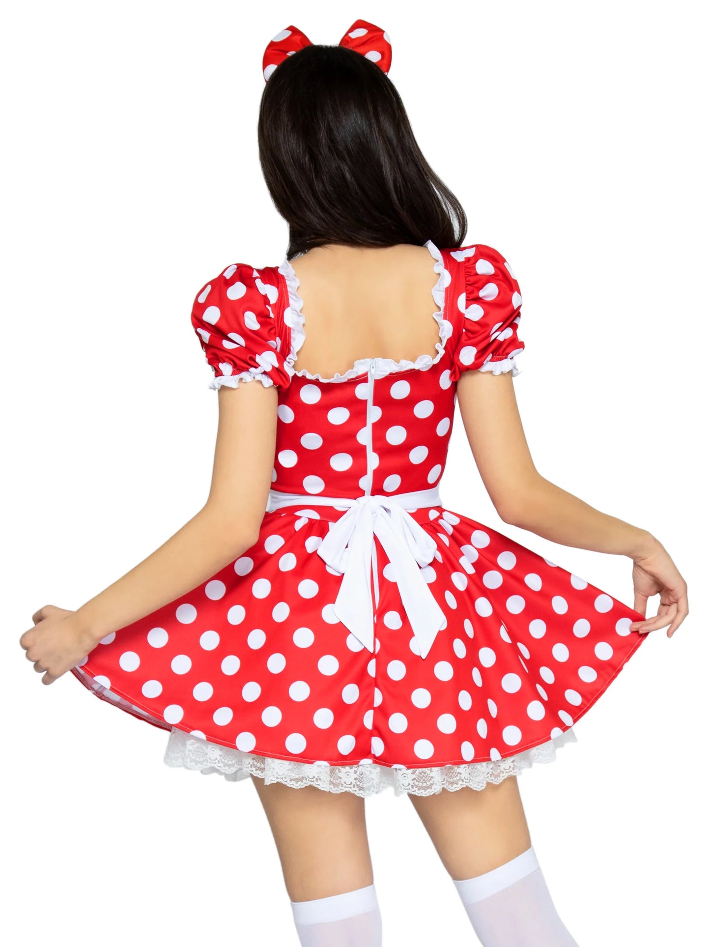 Red Polka Dot Minni Dress