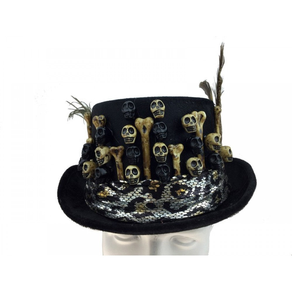 Skeleton Bone VooDoo Hat