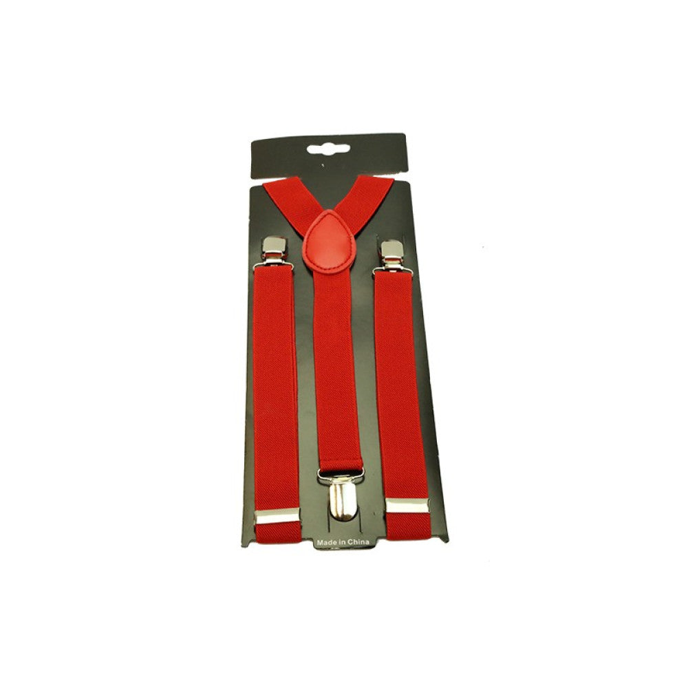 Suspenders - Red