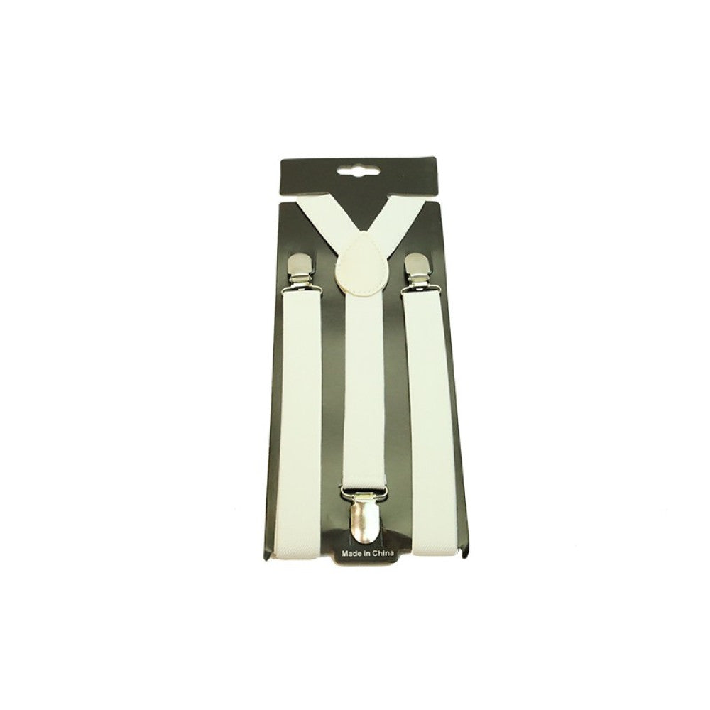 Suspenders - White