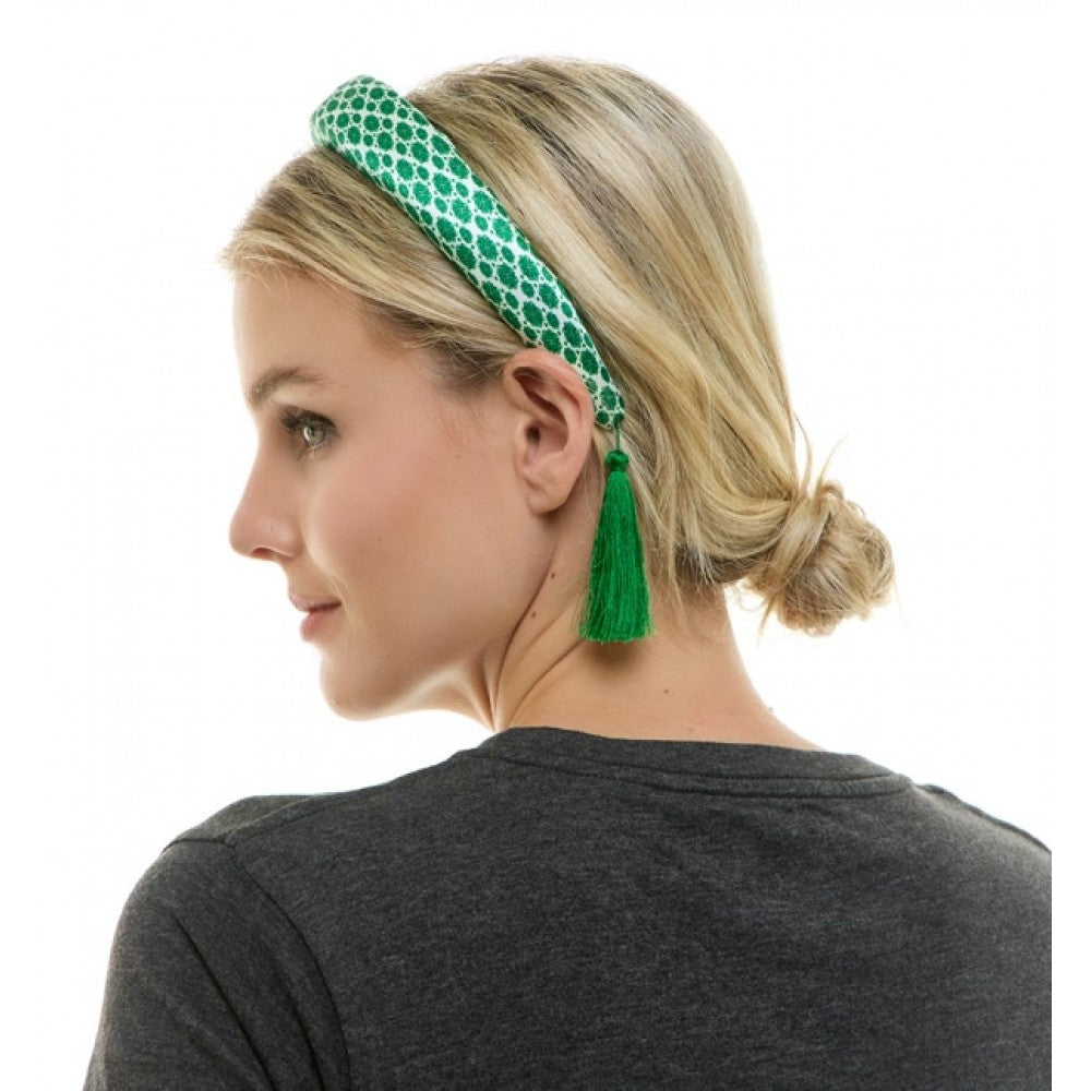 Tassel Headband St Pats