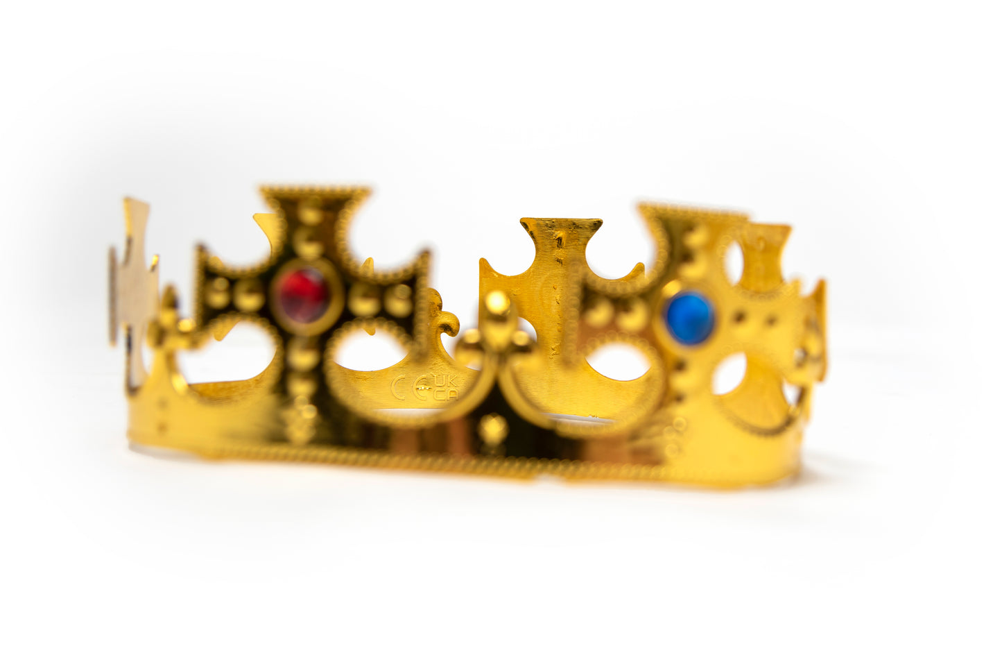 Plastic King's Crown - Gold