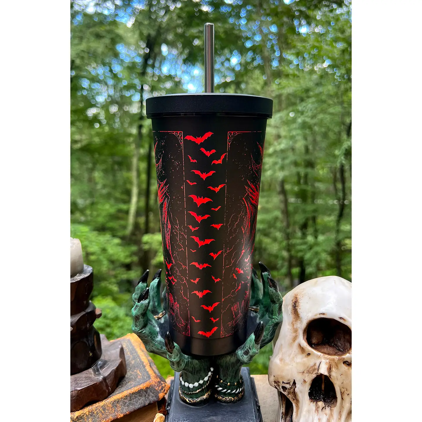 Nosferatu Cold Brew Tumbler with Straw