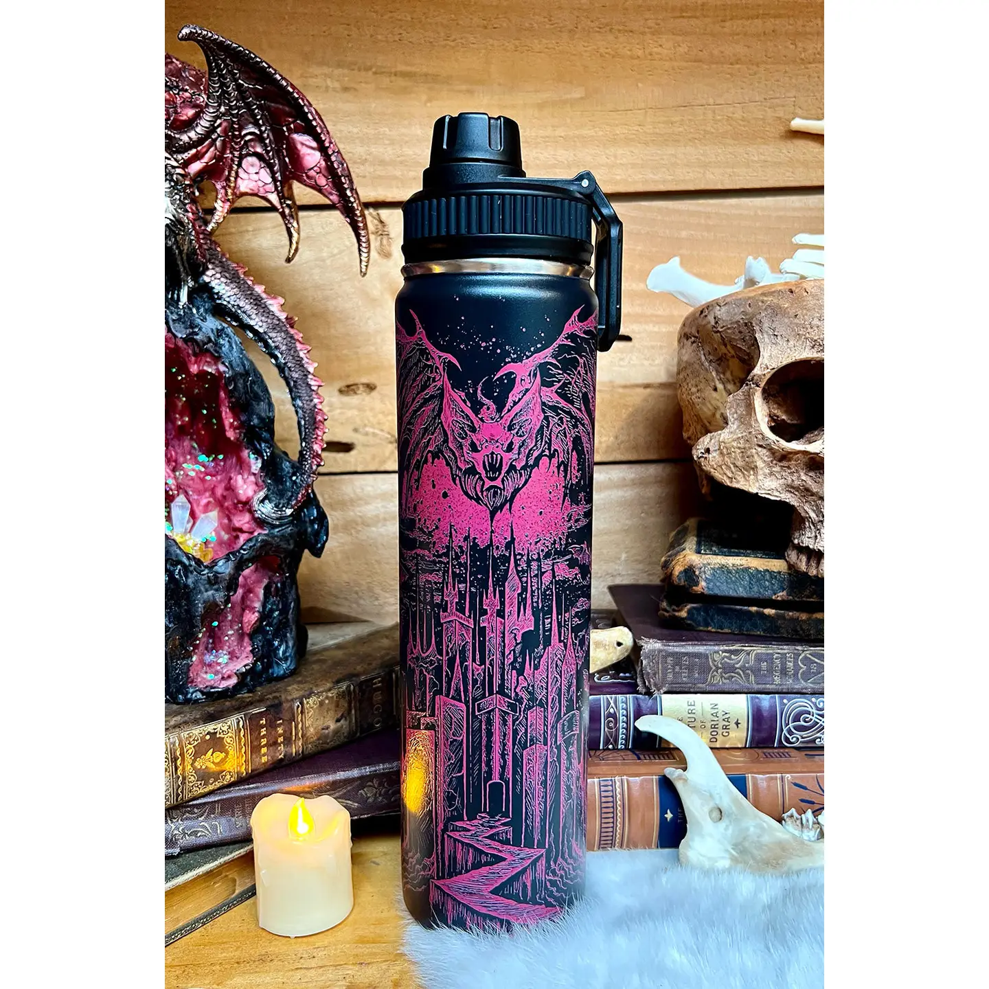 Vampire Castle 24 oz Tumbler