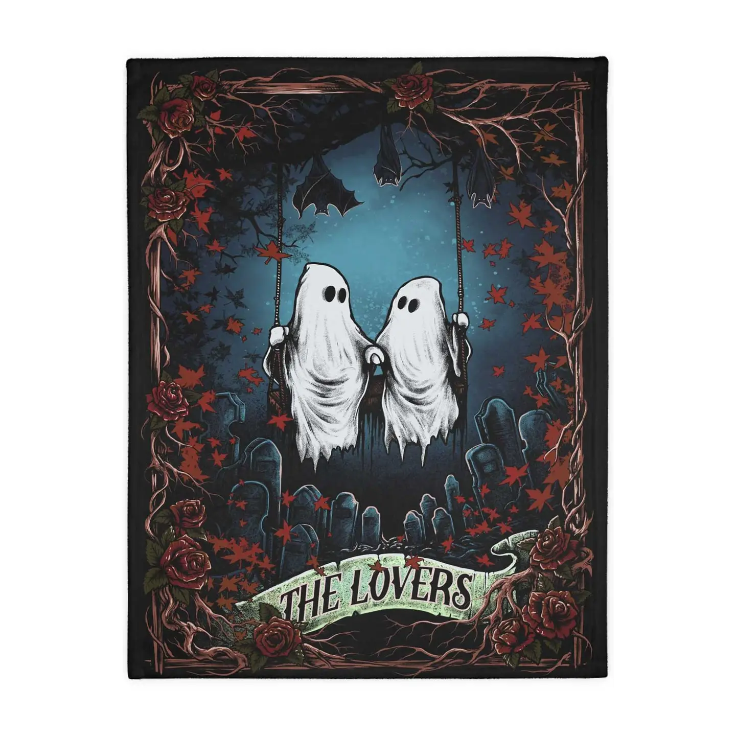 Ghost Love Throw Blanket