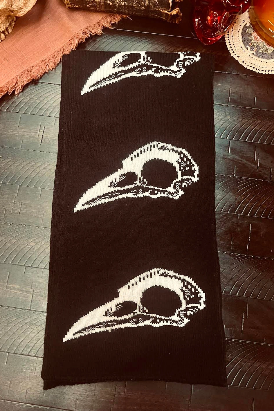 Nevermore Raven Scarf