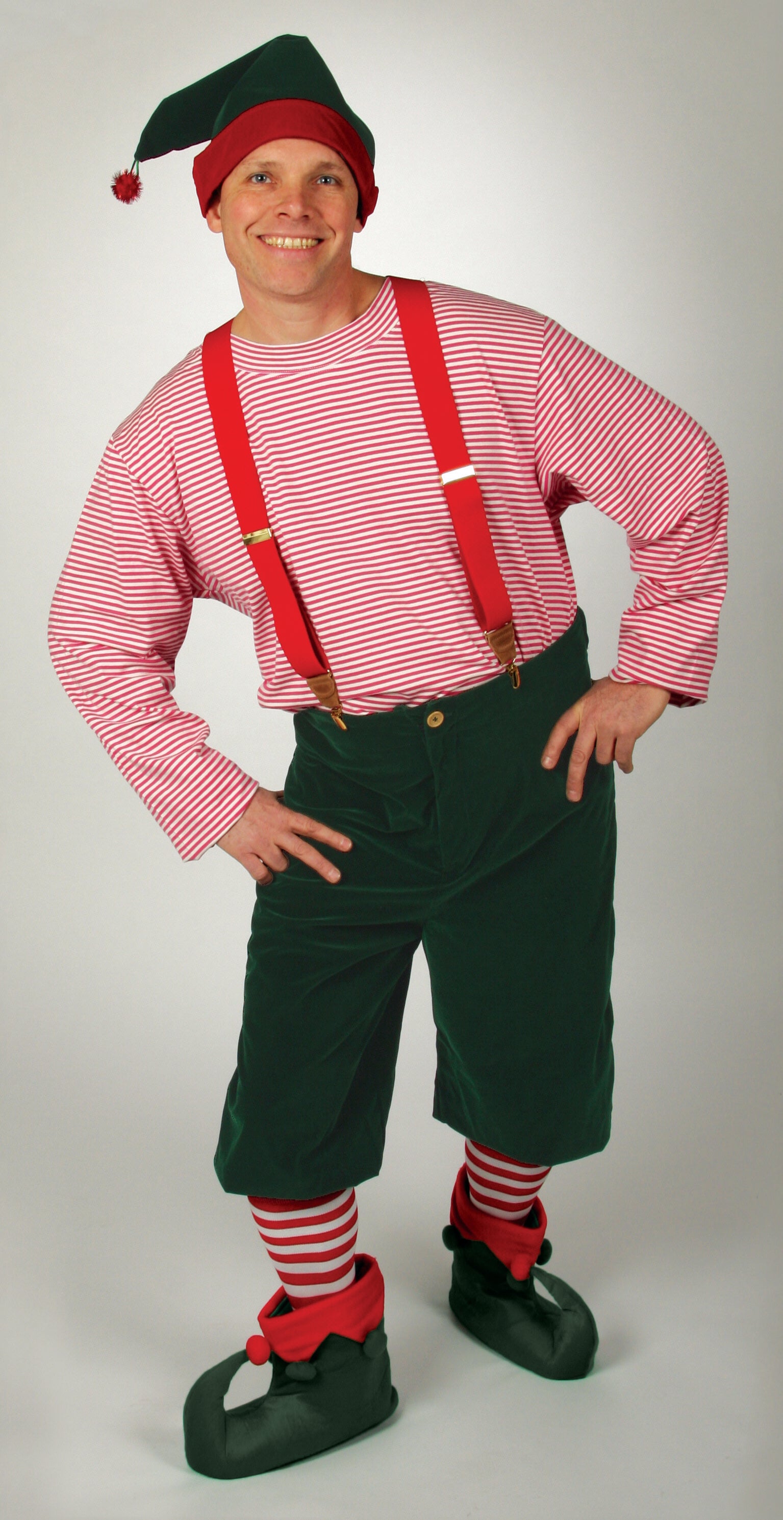 Adult Workshop Elf Costume  Johnnie Brocks