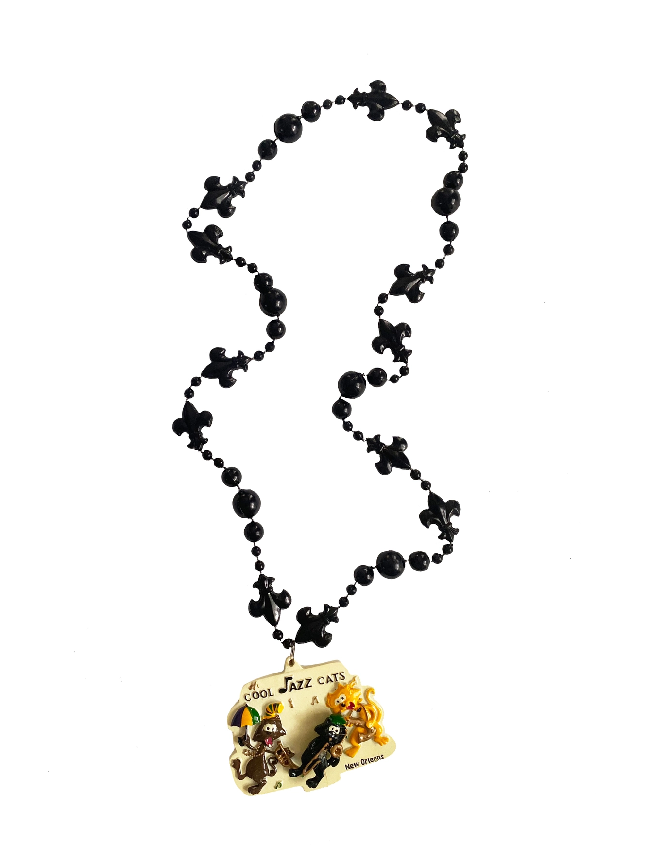 Specialty Beads - Cool Jazz Cats Medallion