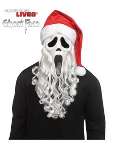 Ghost Face Santa Mask