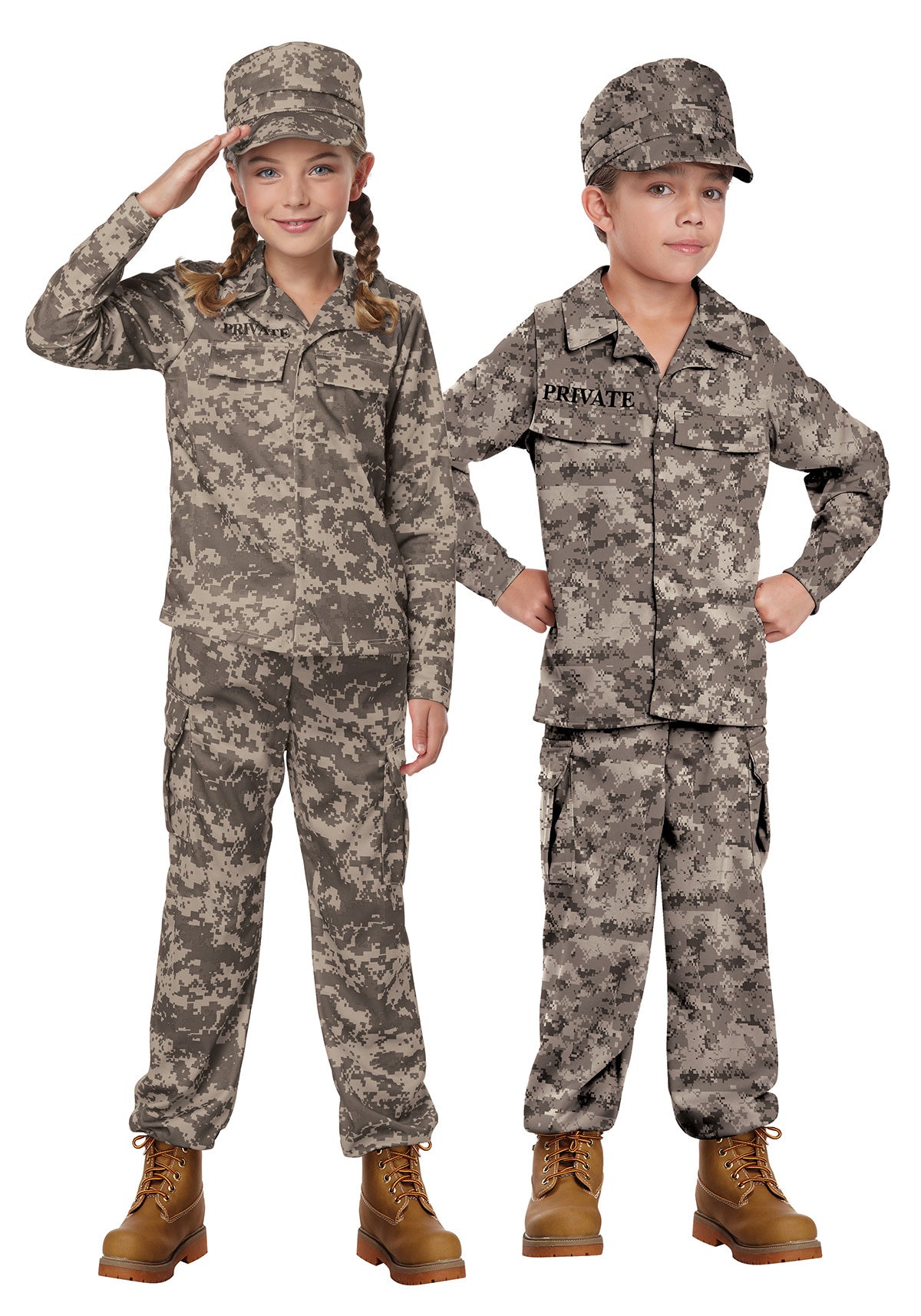 Kids Unisex Soldier Costume – Johnnie Brocks