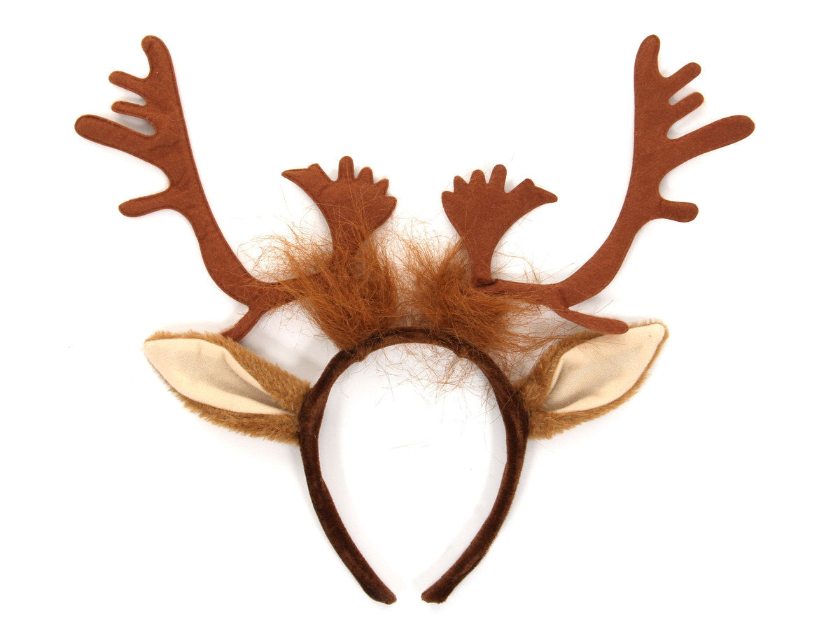 The reindeer ears and antlers headband by itself.