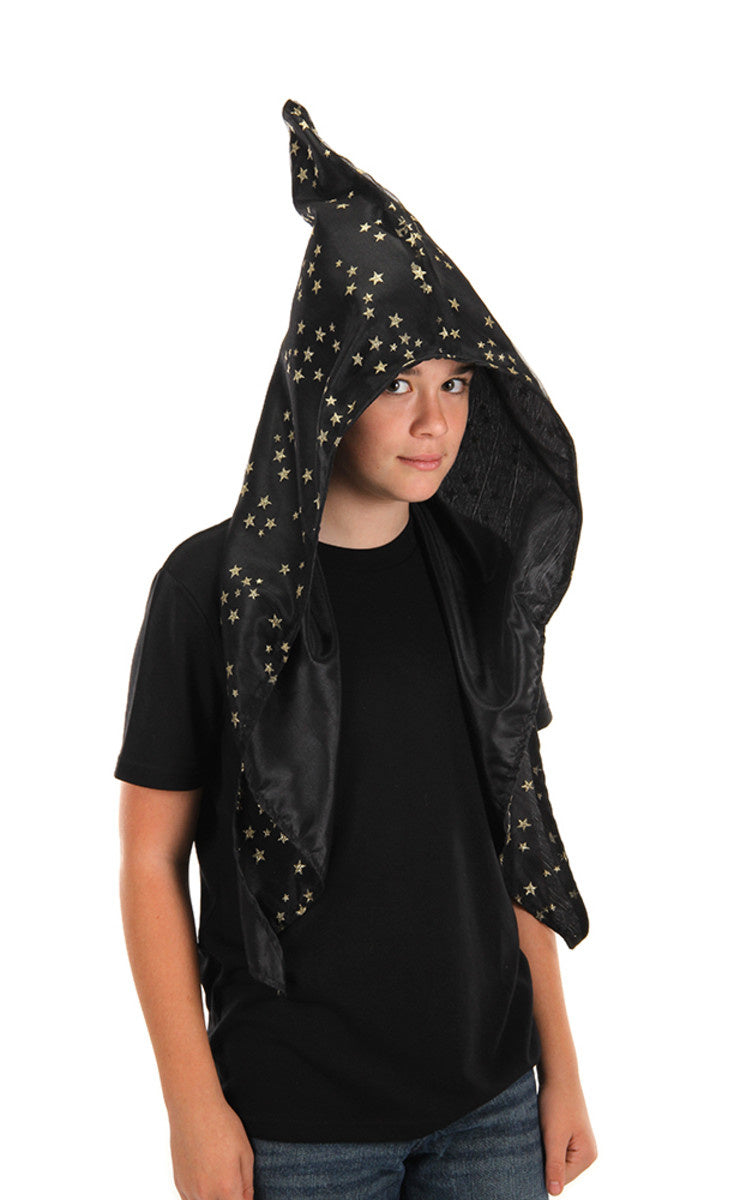 Wizard Alchemy Black Hood
