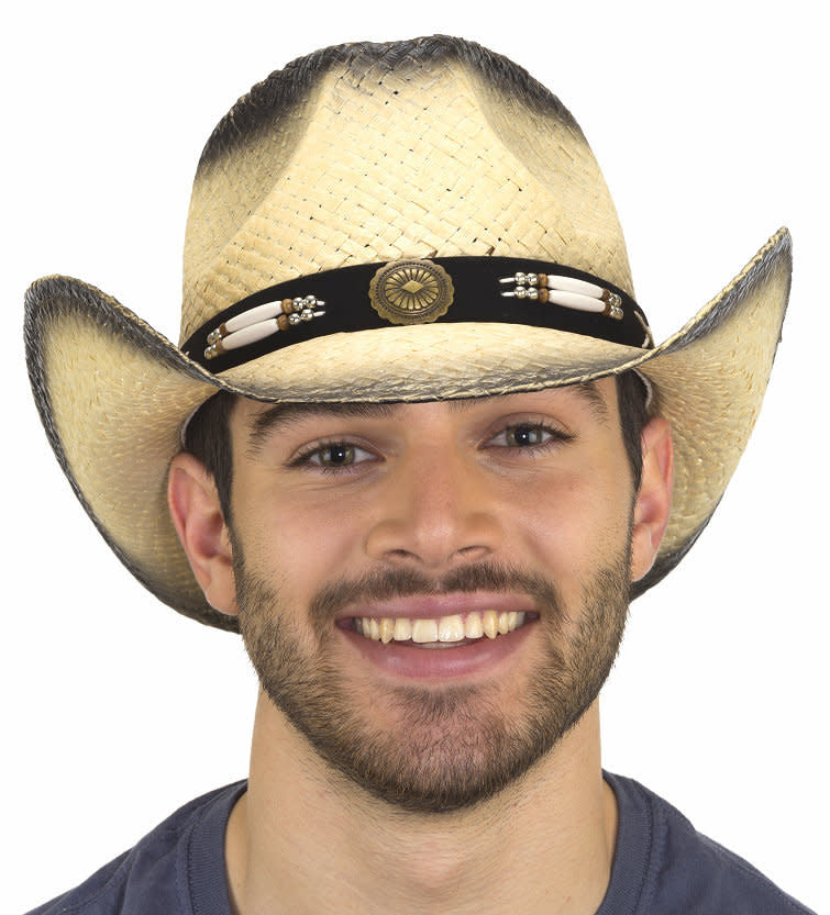Western Medallion Band Cowboy Hat
