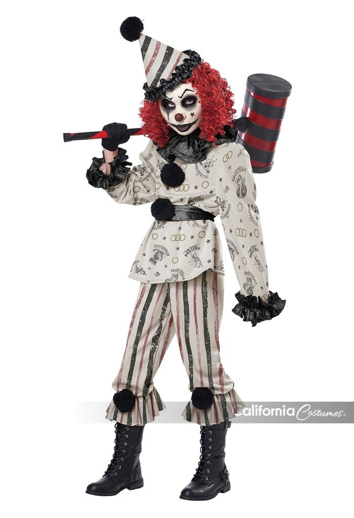 Girl's Creeper Clown