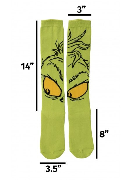 The Grinch Knee High Socks