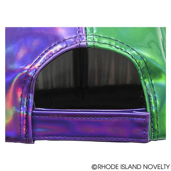 Mardi Gras Iridescent Baseball Cap