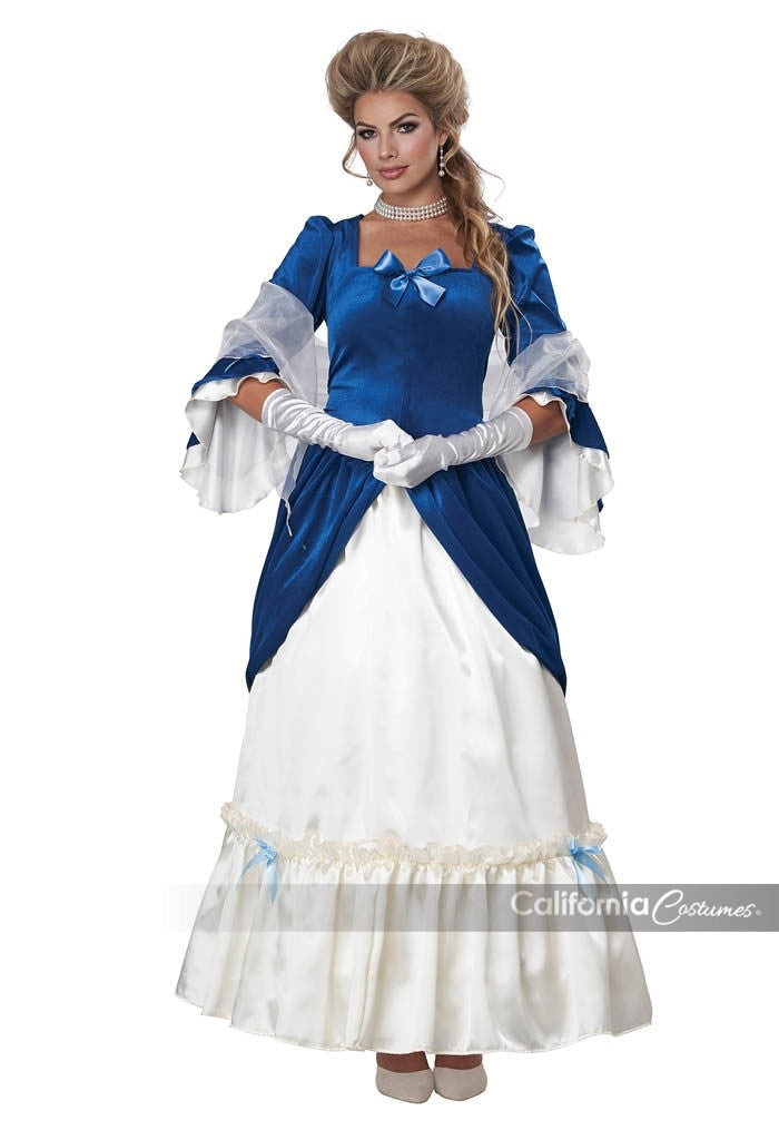  Adult Pioneer Woman Costume Medium Blue : Clothing, Shoes &  Jewelry