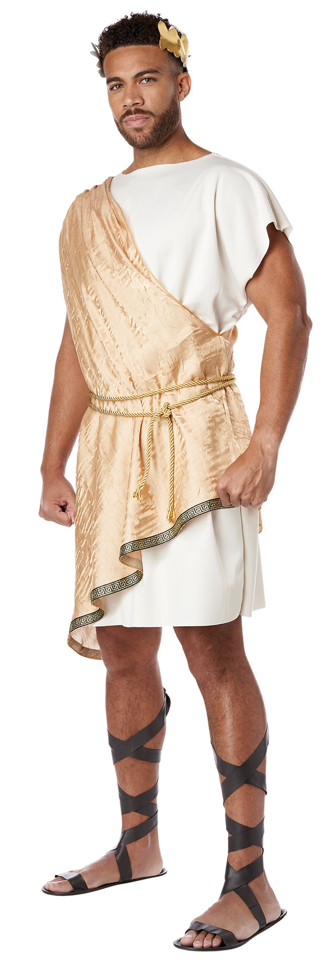 California Costume Golden Goddess Adult Women Medieval Greek Outfit  5021-167