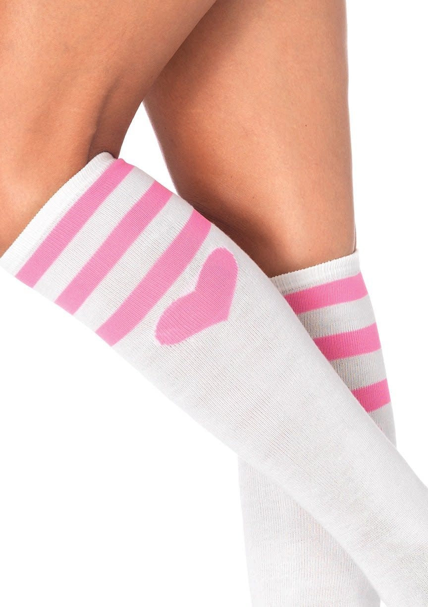 Sweetheart Athletic Knee Socks