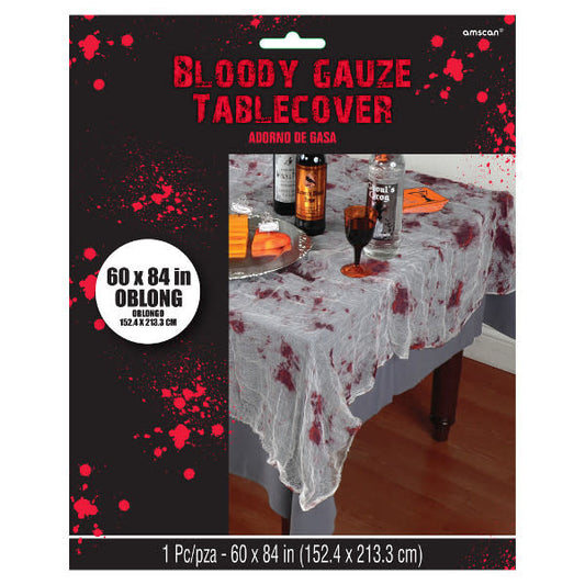 Table Cover: Bloody Gauze (60" x 84")