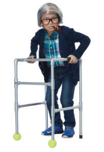 Old Man Combover Kit: Child Size