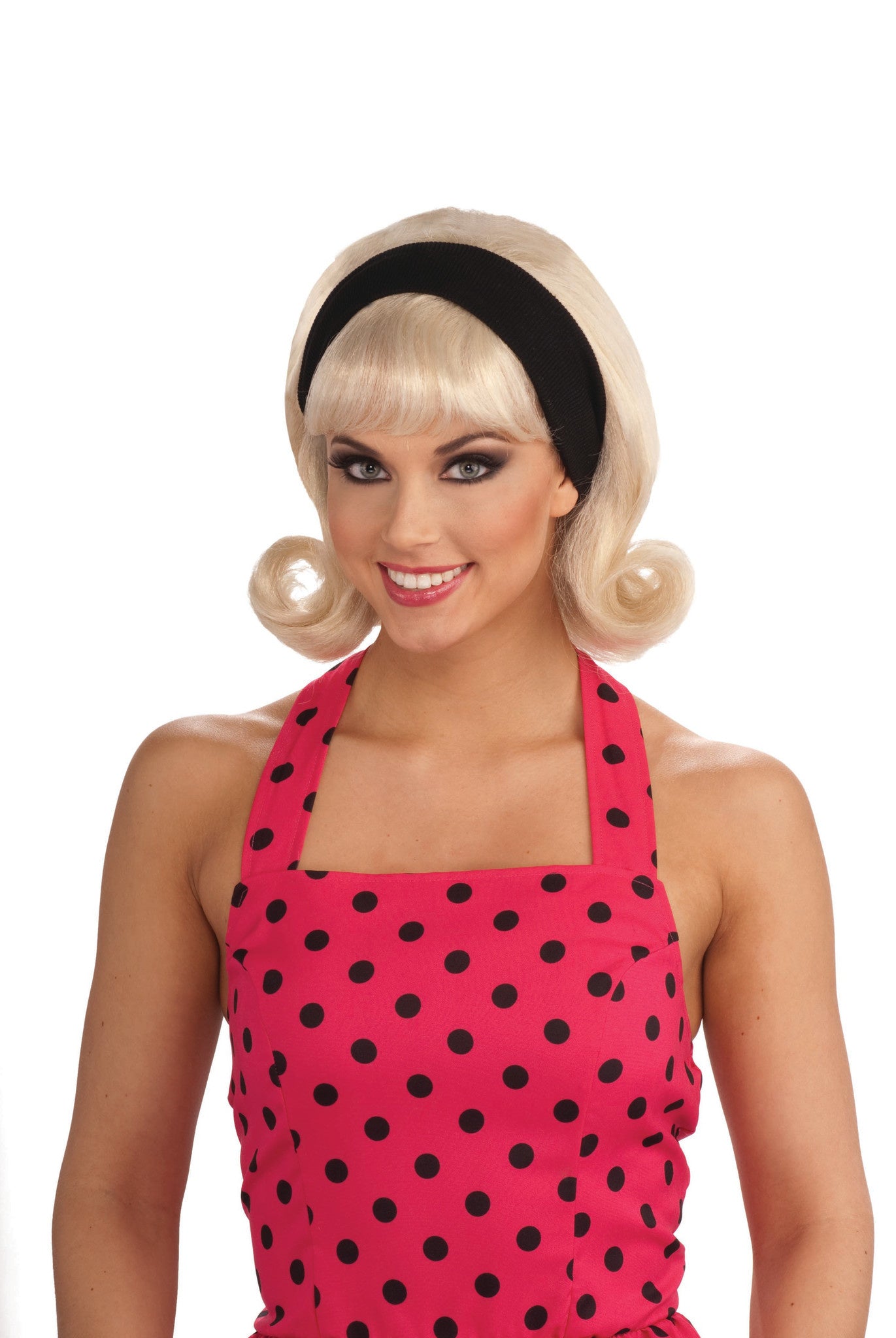 50's Flip With Headband: Blonde