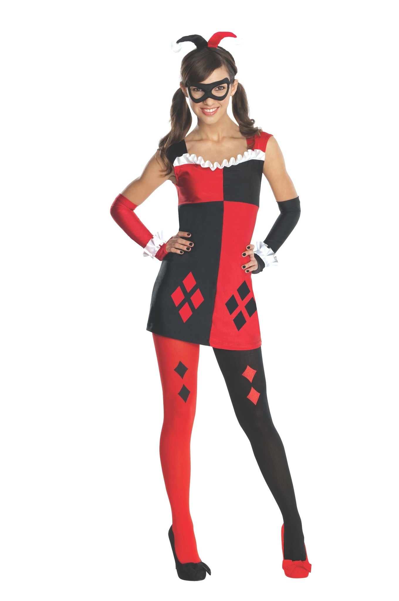 DC Comics Harley Quinn Tween Costume, Medium DC Comics Harley Quinn Tween Costume, Medium