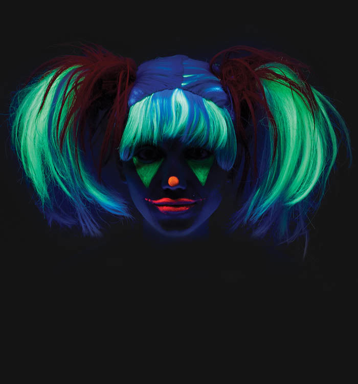 Glow In The Dark Punk Pigtails