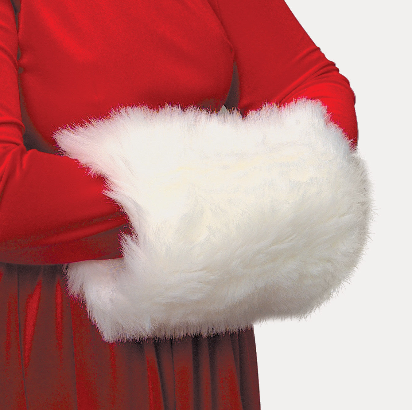 Plush Christmas Muffs