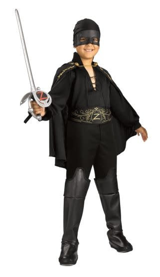Kids Zorro Classic Costume for Boys – Johnnie Brocks