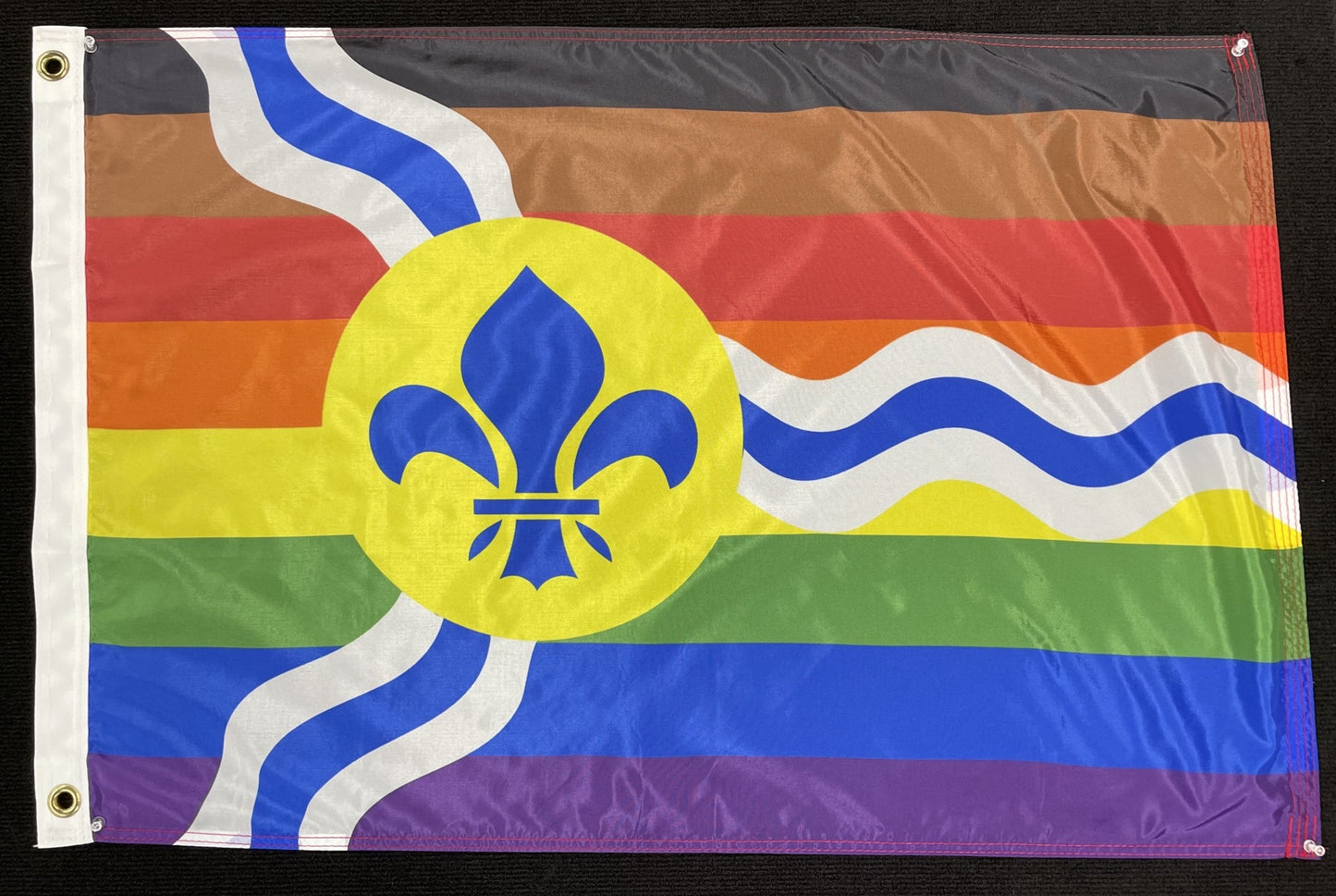 STL Black Pride Flag