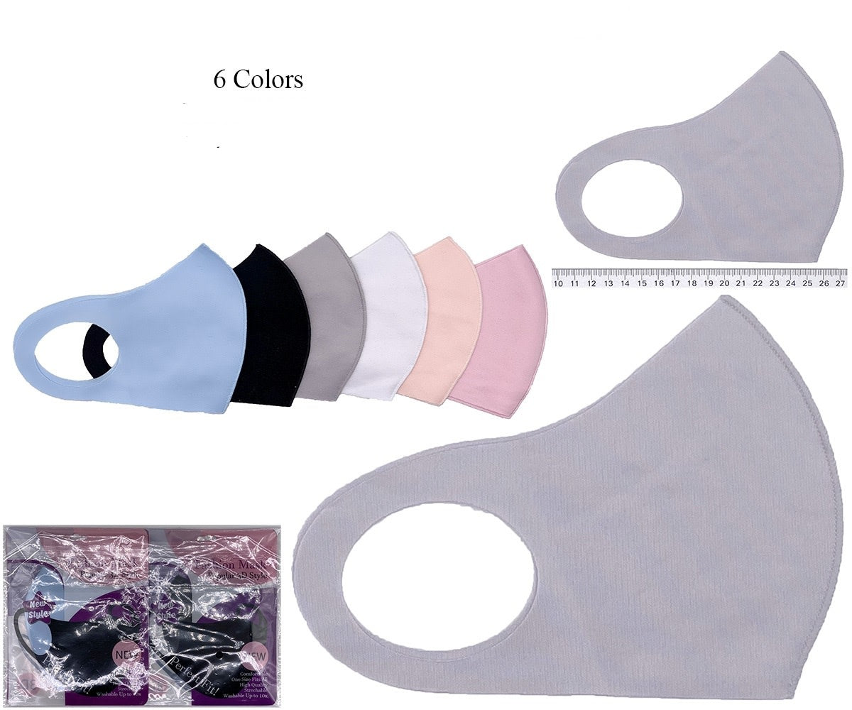 Kids Solid Color Fashion Face Mask