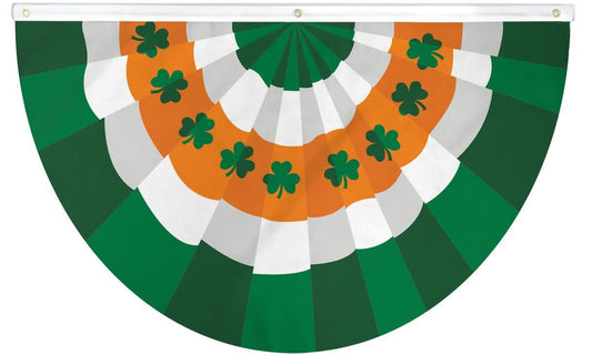 St. Patrick's Day Bunting Flag (5x3Ft):